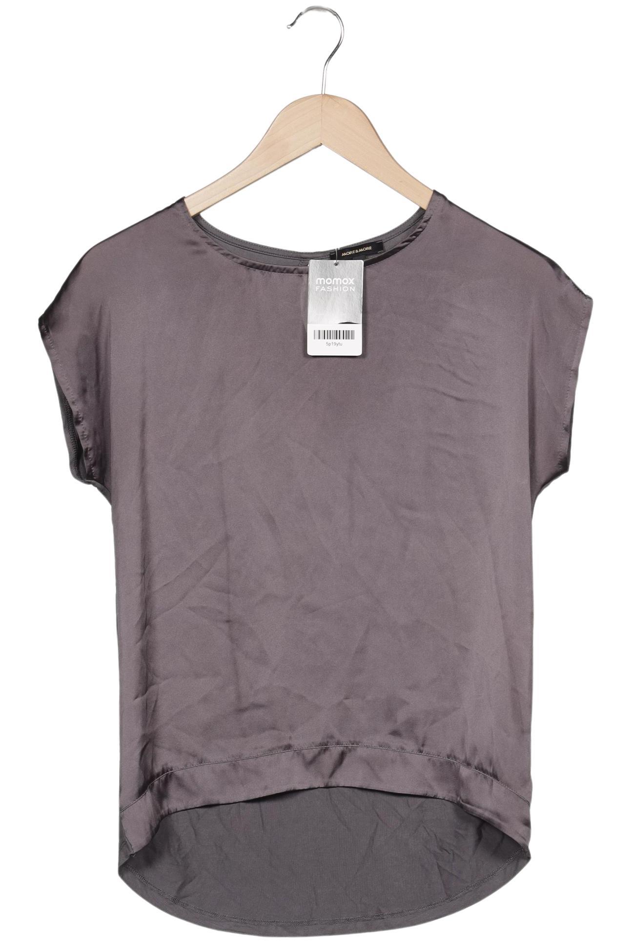 

More & More Damen T-Shirt, grau, Gr. 34
