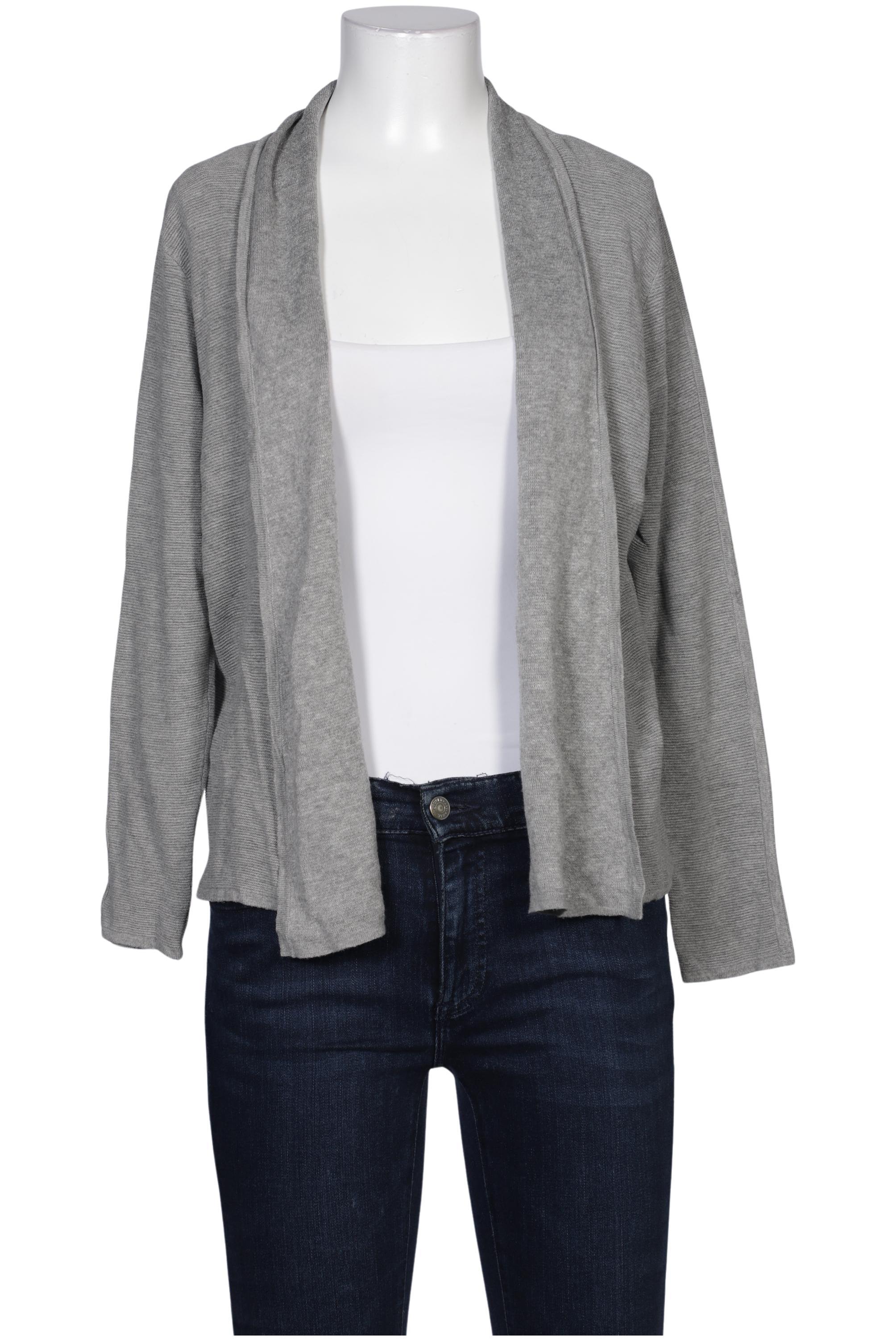 

More & More Damen Strickjacke, grau, Gr. 40
