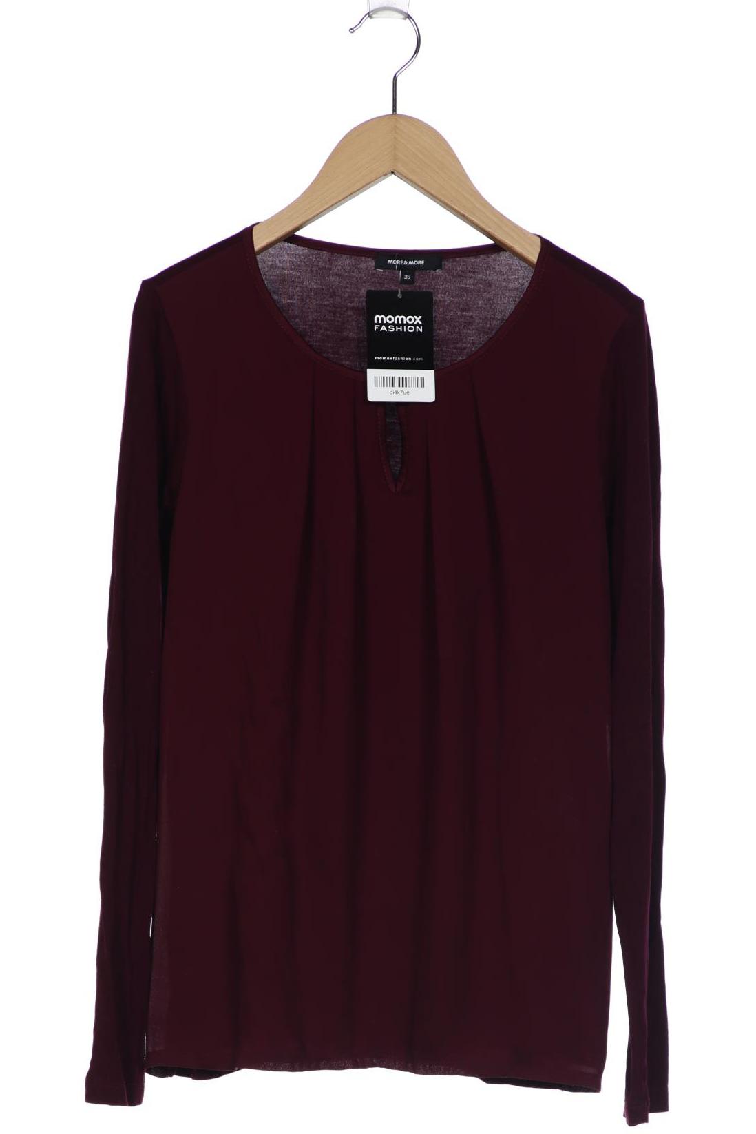 

More & More Damen Langarmshirt, bordeaux