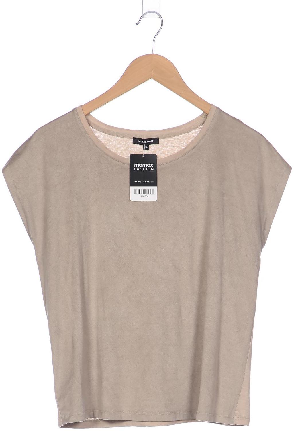 

More & More Damen T-Shirt, grau, Gr. 36