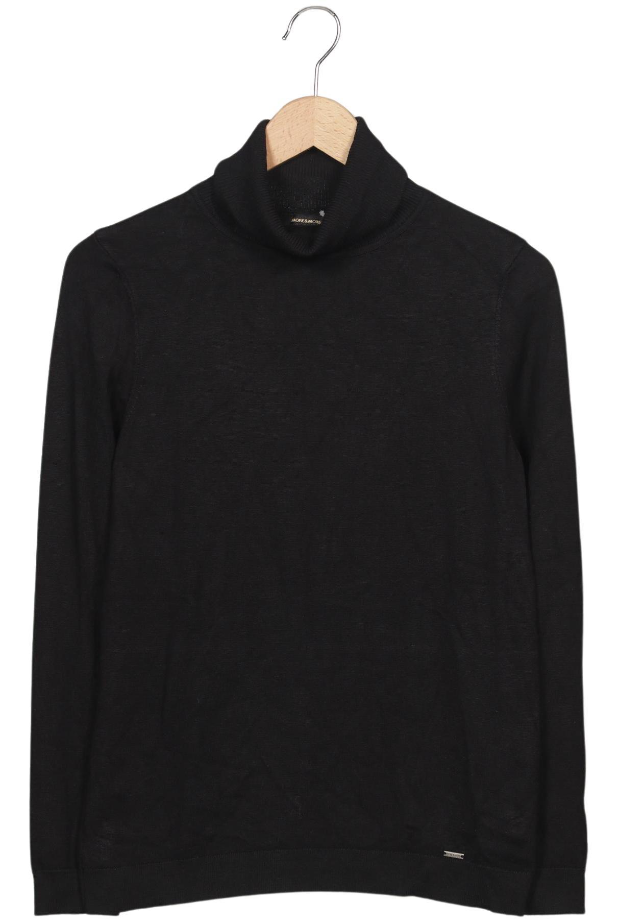 

More & More Damen Pullover, schwarz, Gr. 38