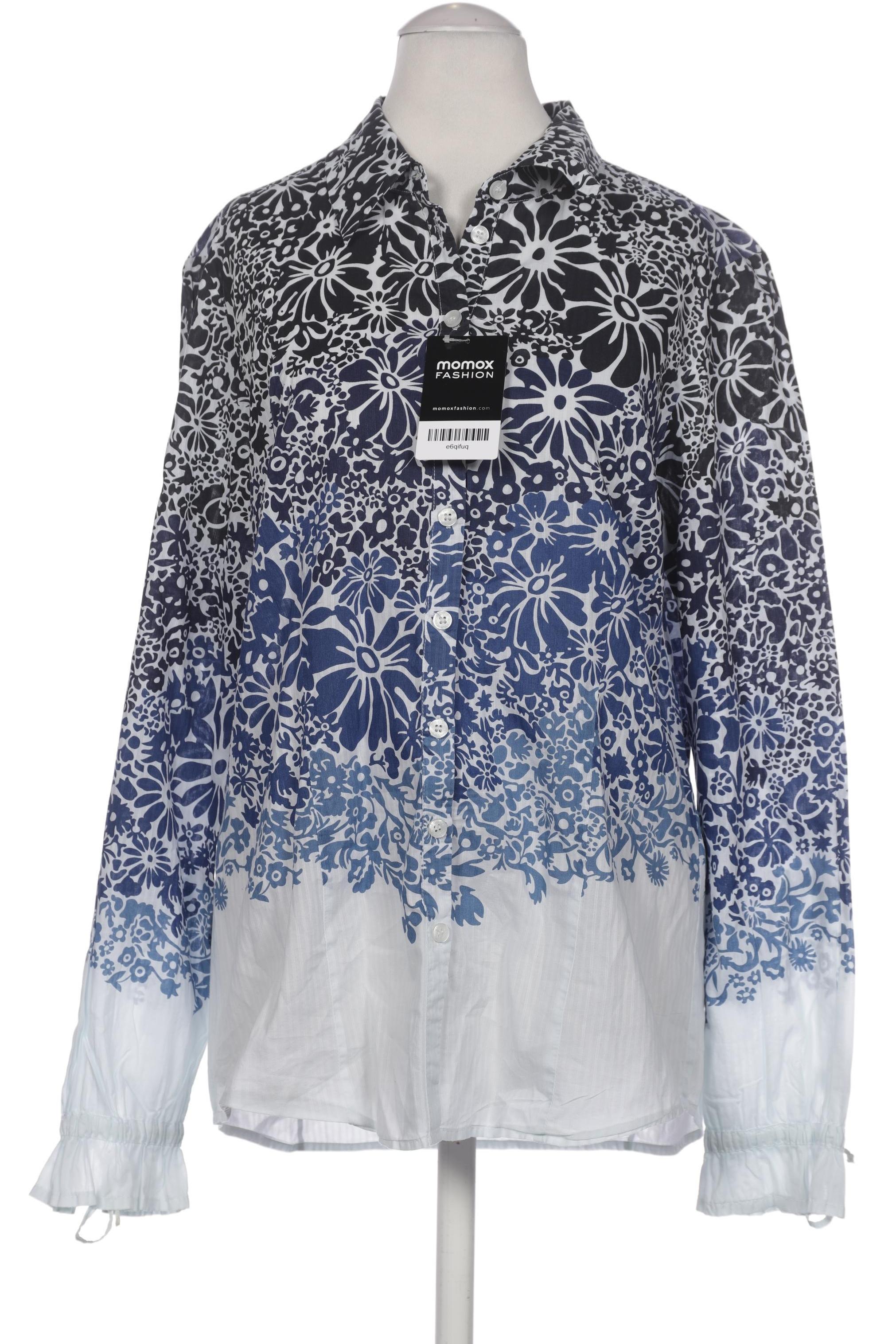 

More & More Damen Bluse, blau, Gr. 40