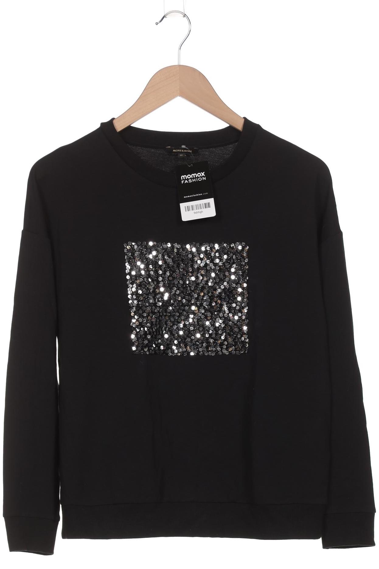 

More & More Damen Sweatshirt, schwarz, Gr. 36