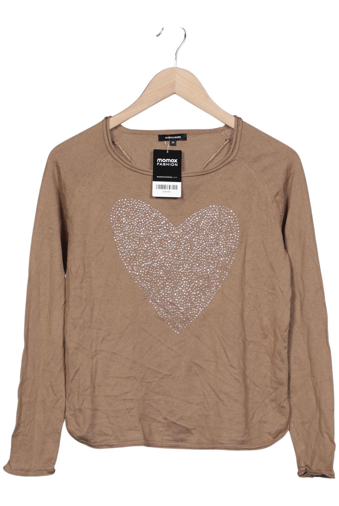 

More & More Damen Pullover, beige, Gr. 34