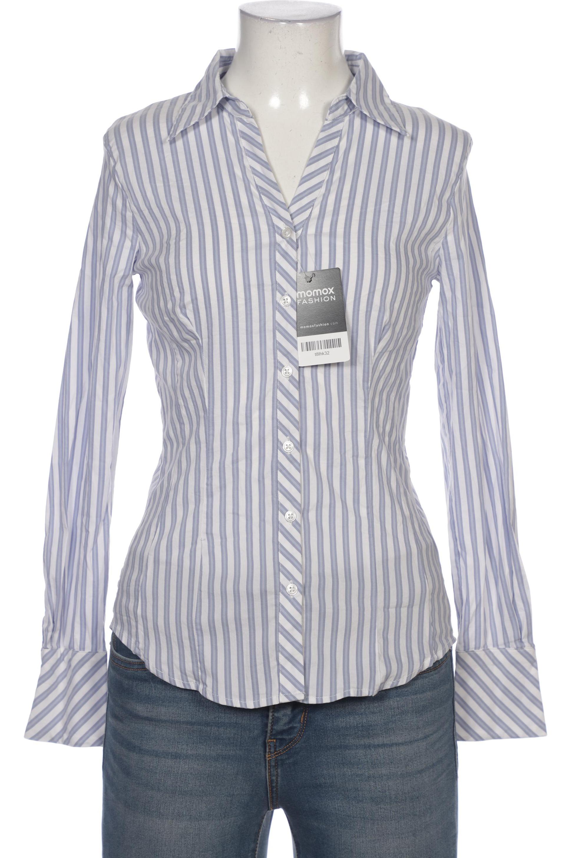 

More & More Damen Bluse, blau, Gr. 34