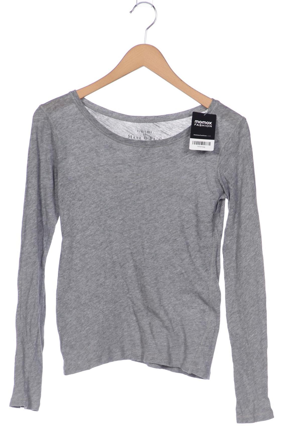 

More & More Damen Langarmshirt, grau, Gr. 36