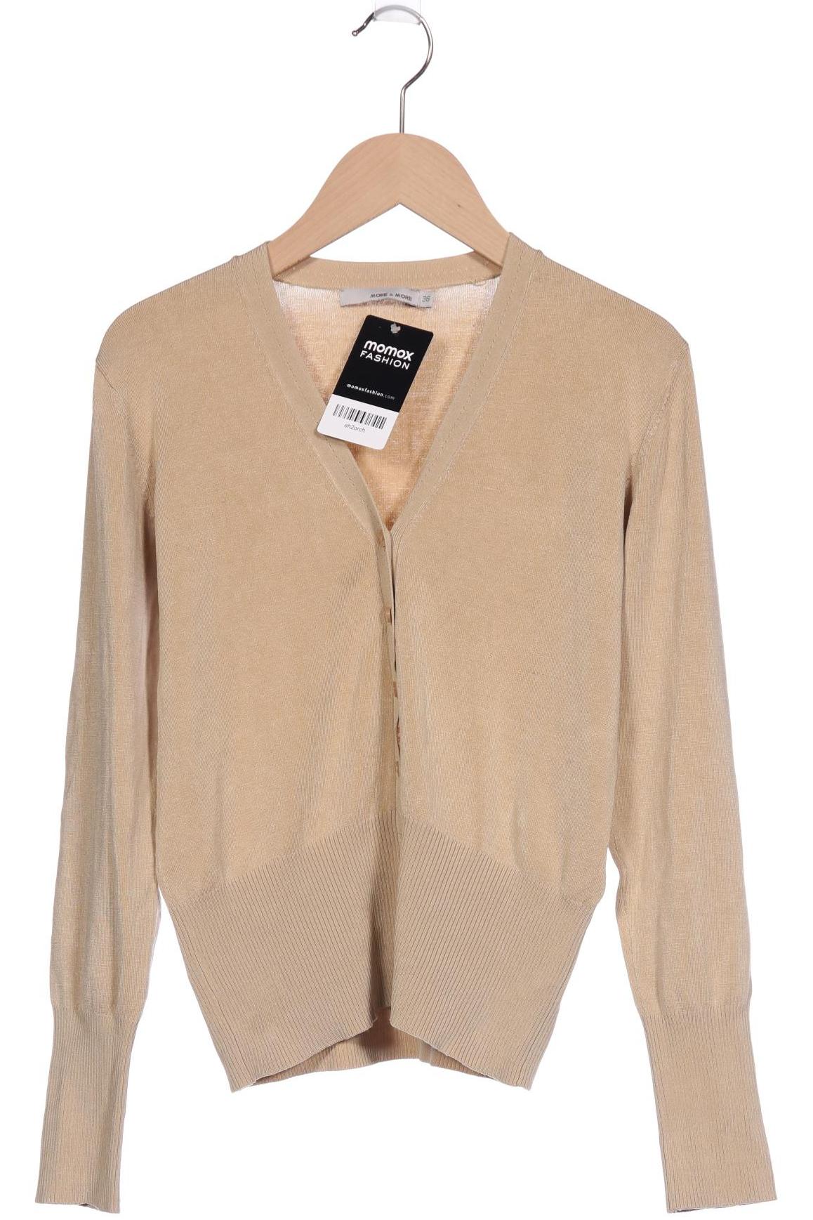 

More & More Damen Strickjacke, beige, Gr. 36