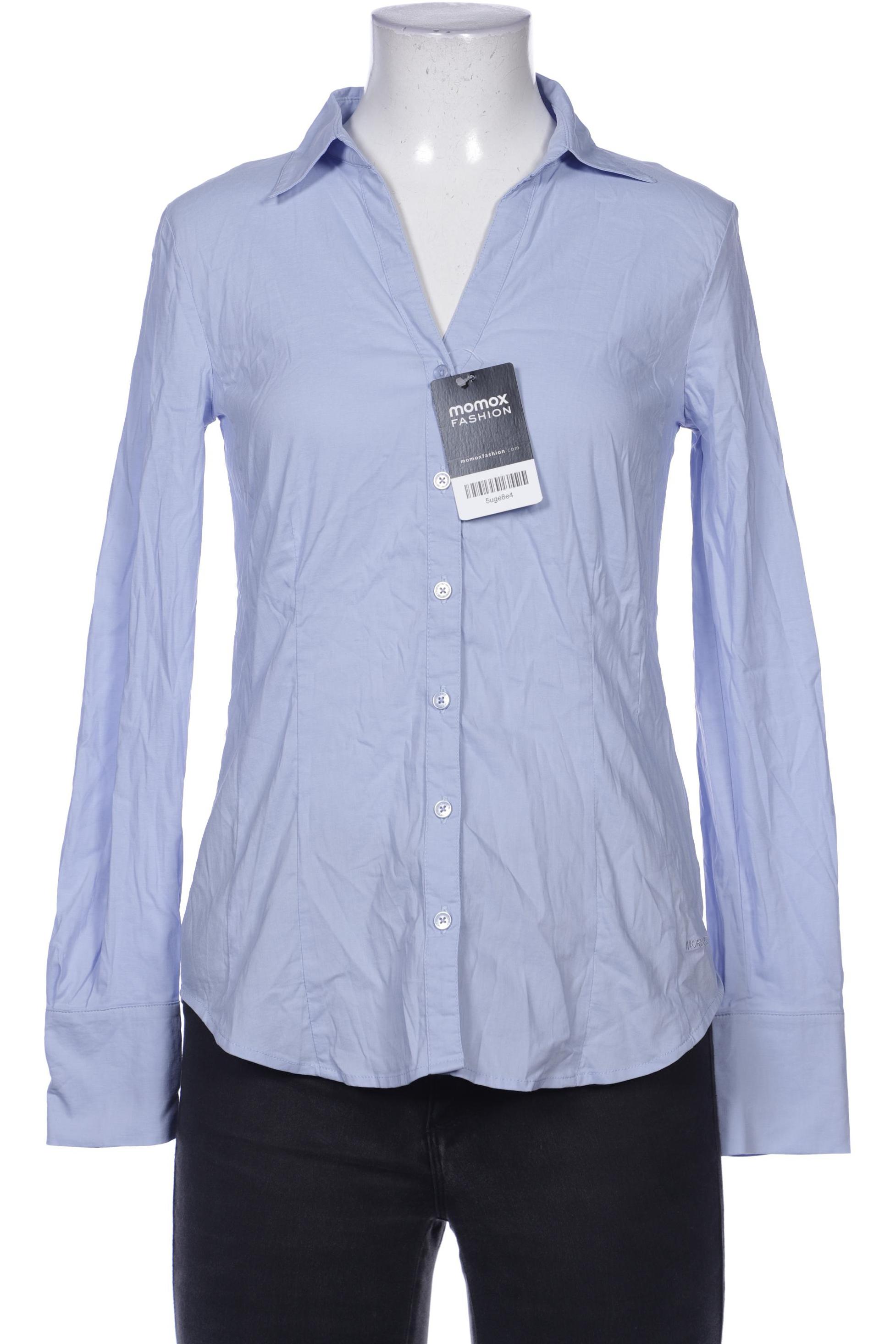 

More & More Damen Bluse, blau, Gr. 34