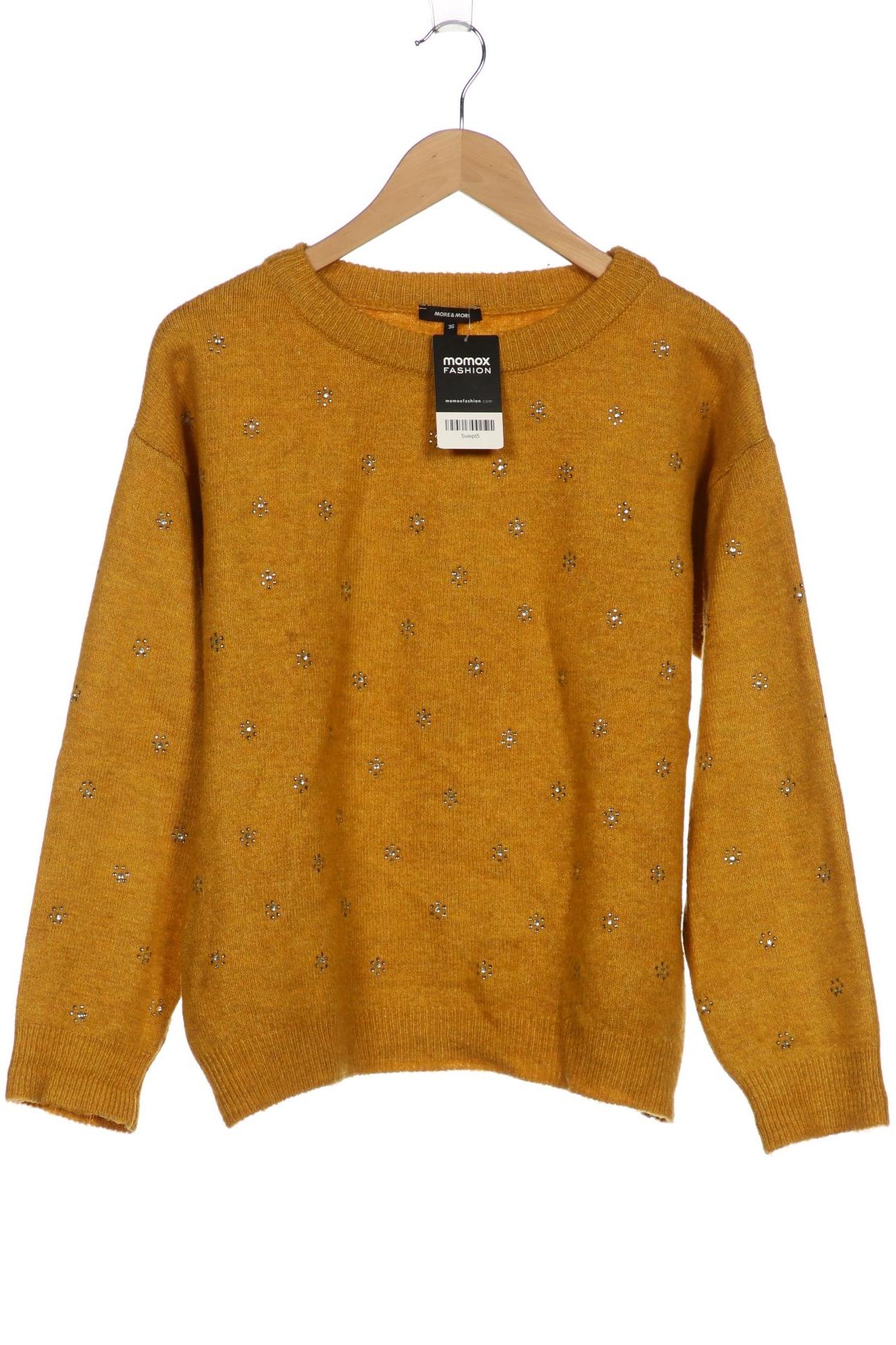 

More & More Damen Pullover, gelb, Gr. 36