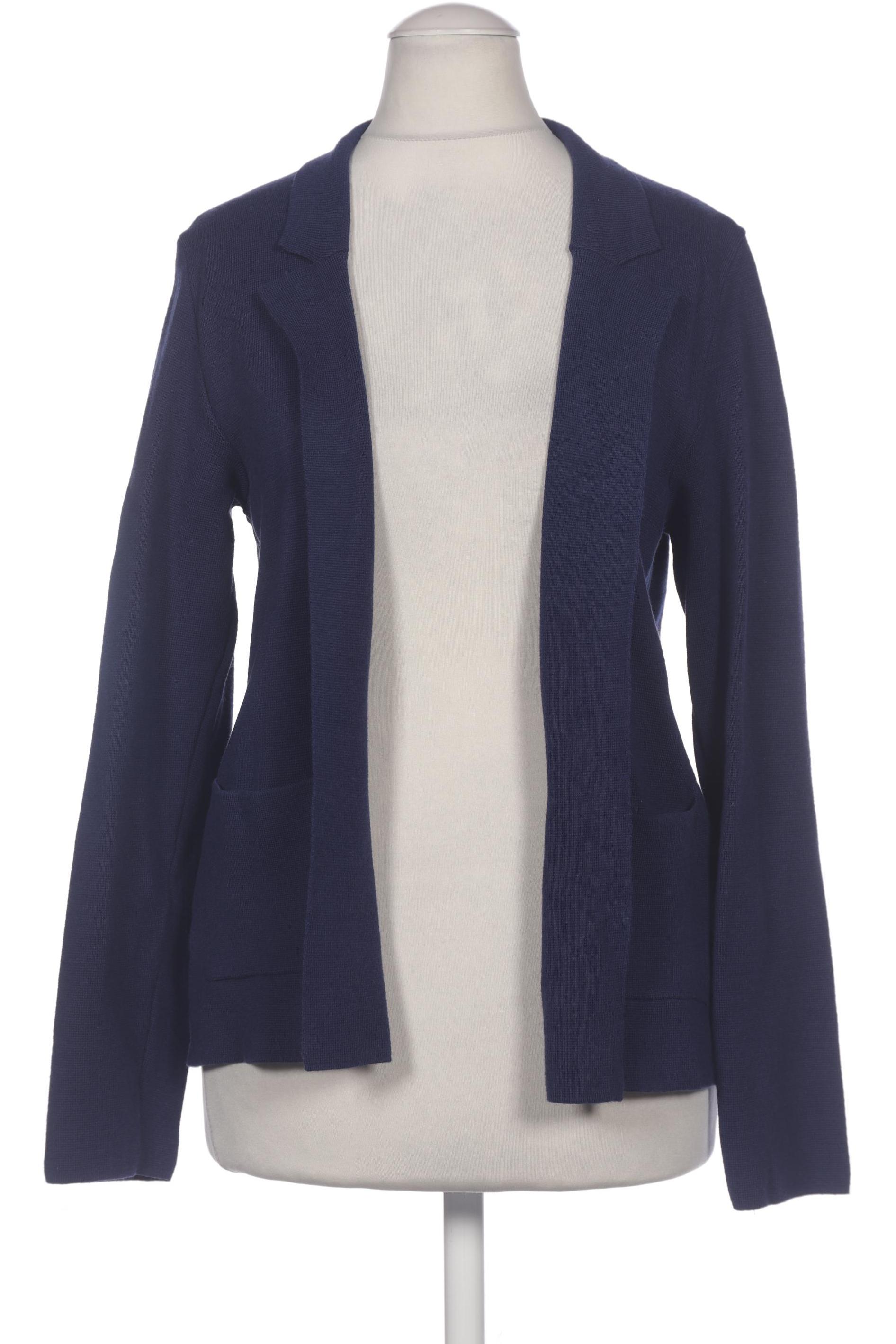 

More & More Damen Strickjacke, blau, Gr. 34