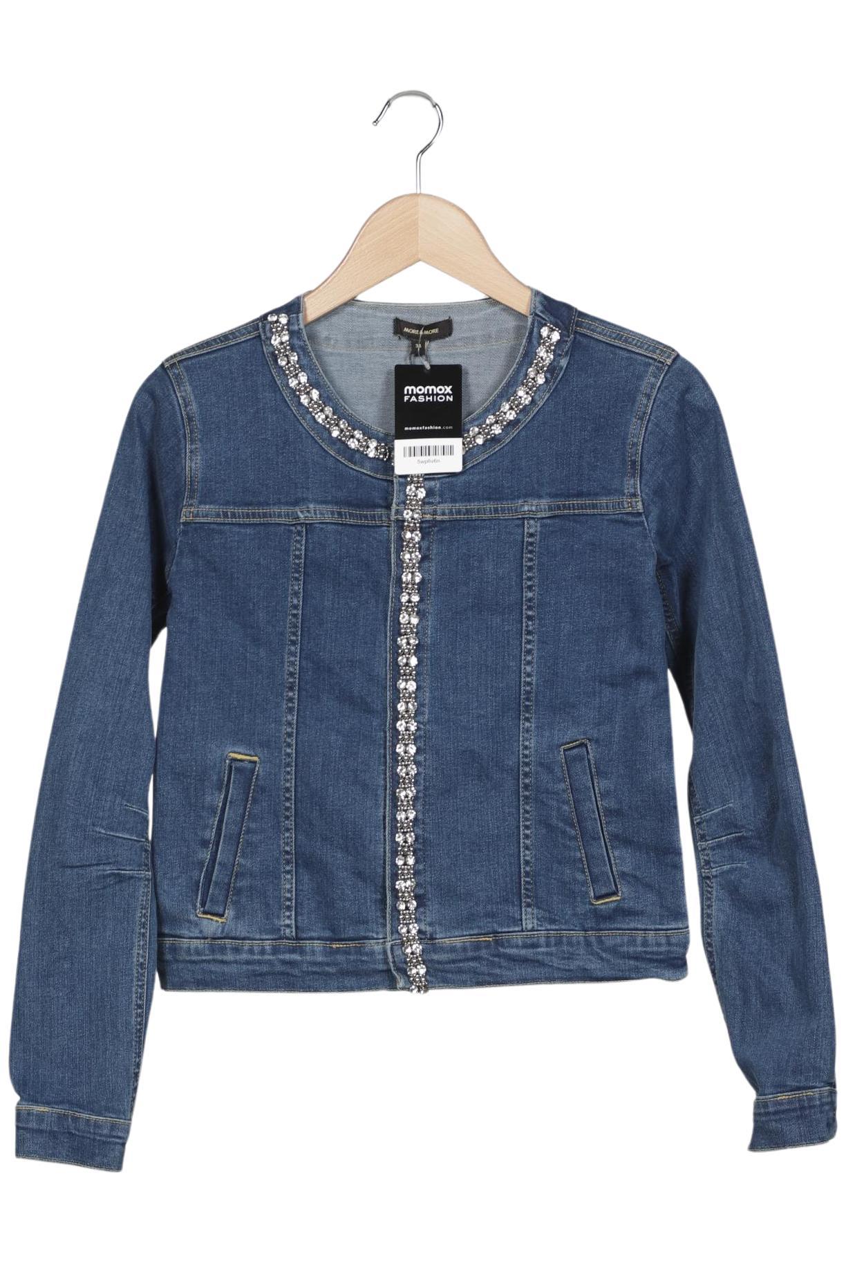 

More & More Damen Jacke, blau, Gr. 34