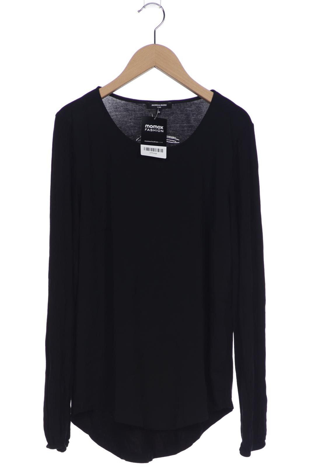 

More & More Damen Langarmshirt, schwarz, Gr. 36