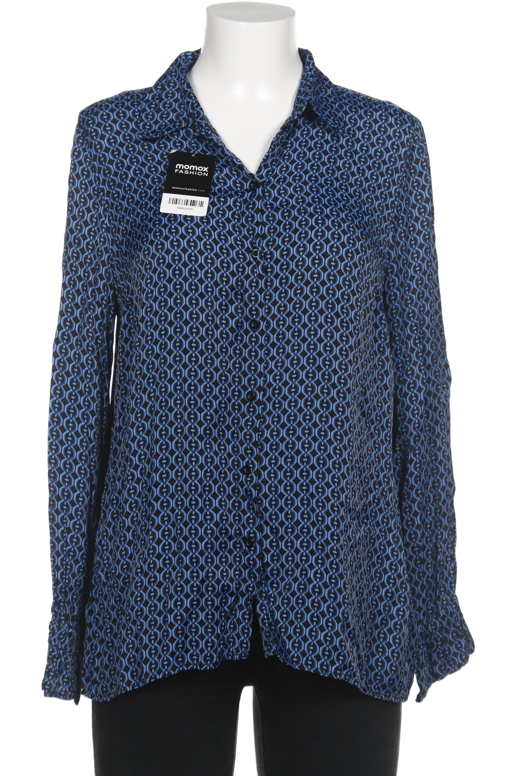 

More & More Damen Bluse, blau, Gr. 42
