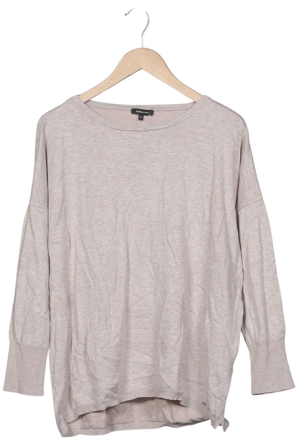

More & More Damen Pullover, grau, Gr. 44