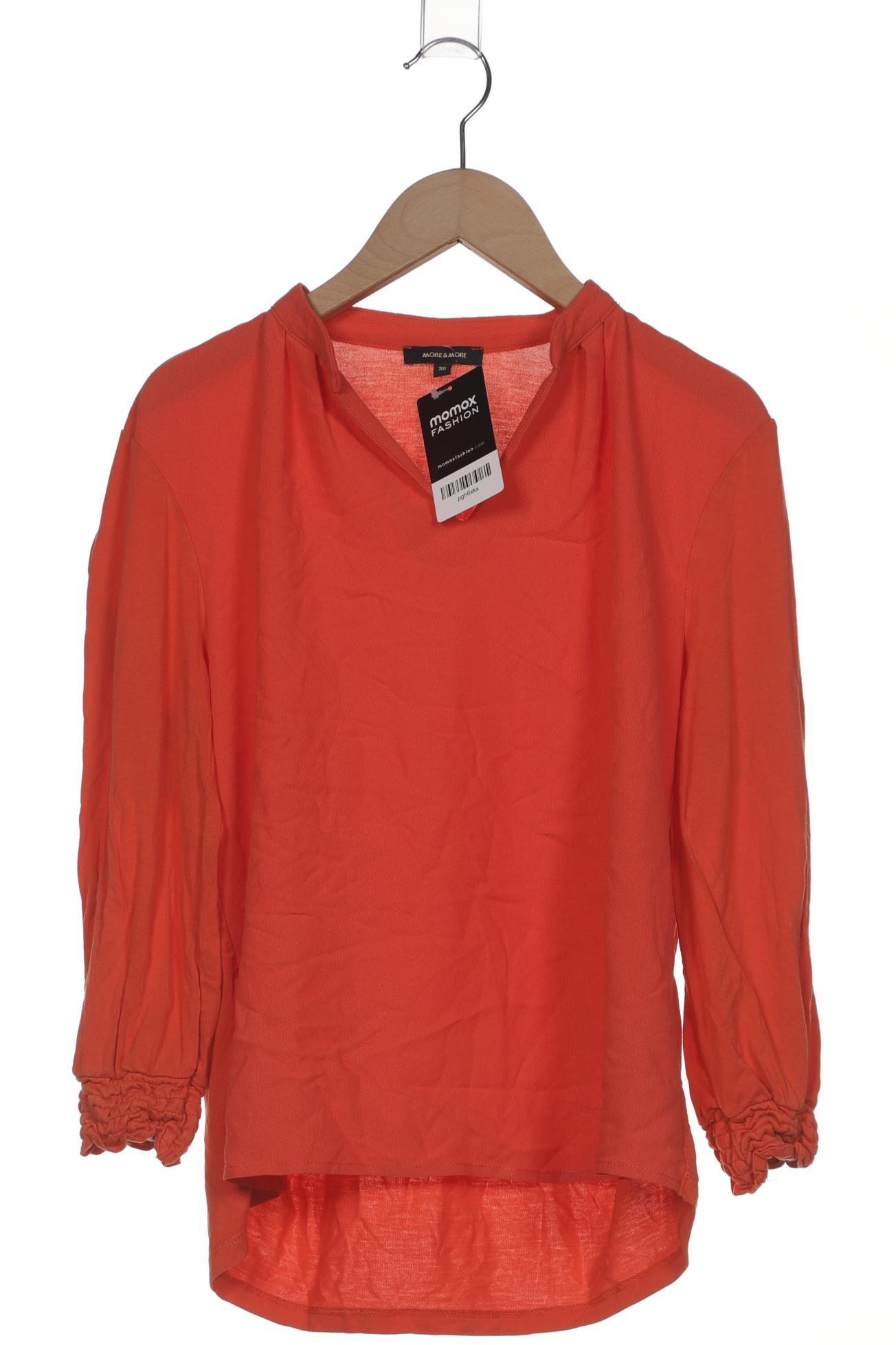 

More & More Damen Langarmshirt, rot, Gr. 36