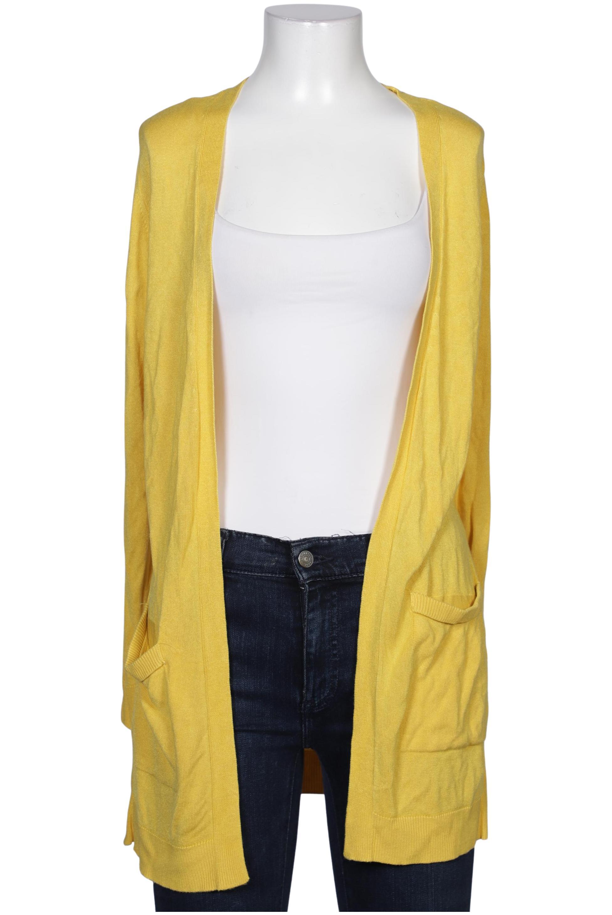 

More & More Damen Strickjacke, gelb, Gr. 38