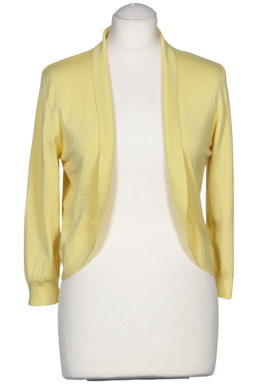 

More & More Damen Strickjacke, gelb, Gr. 38