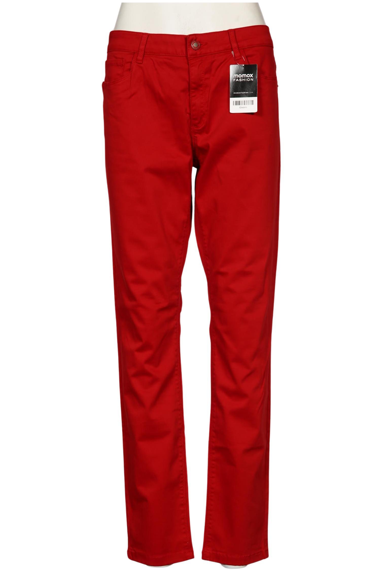 

More & More Damen Jeans, rot, Gr. 42