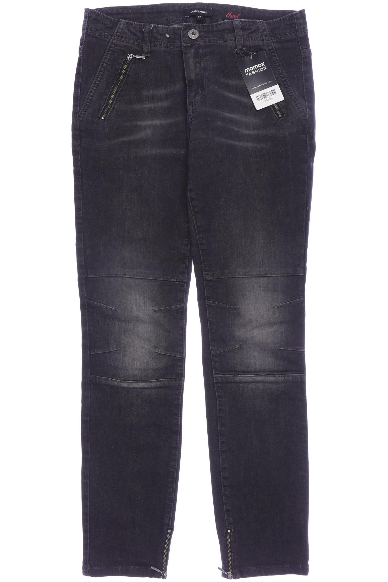 

More & More Damen Jeans, schwarz, Gr. 34