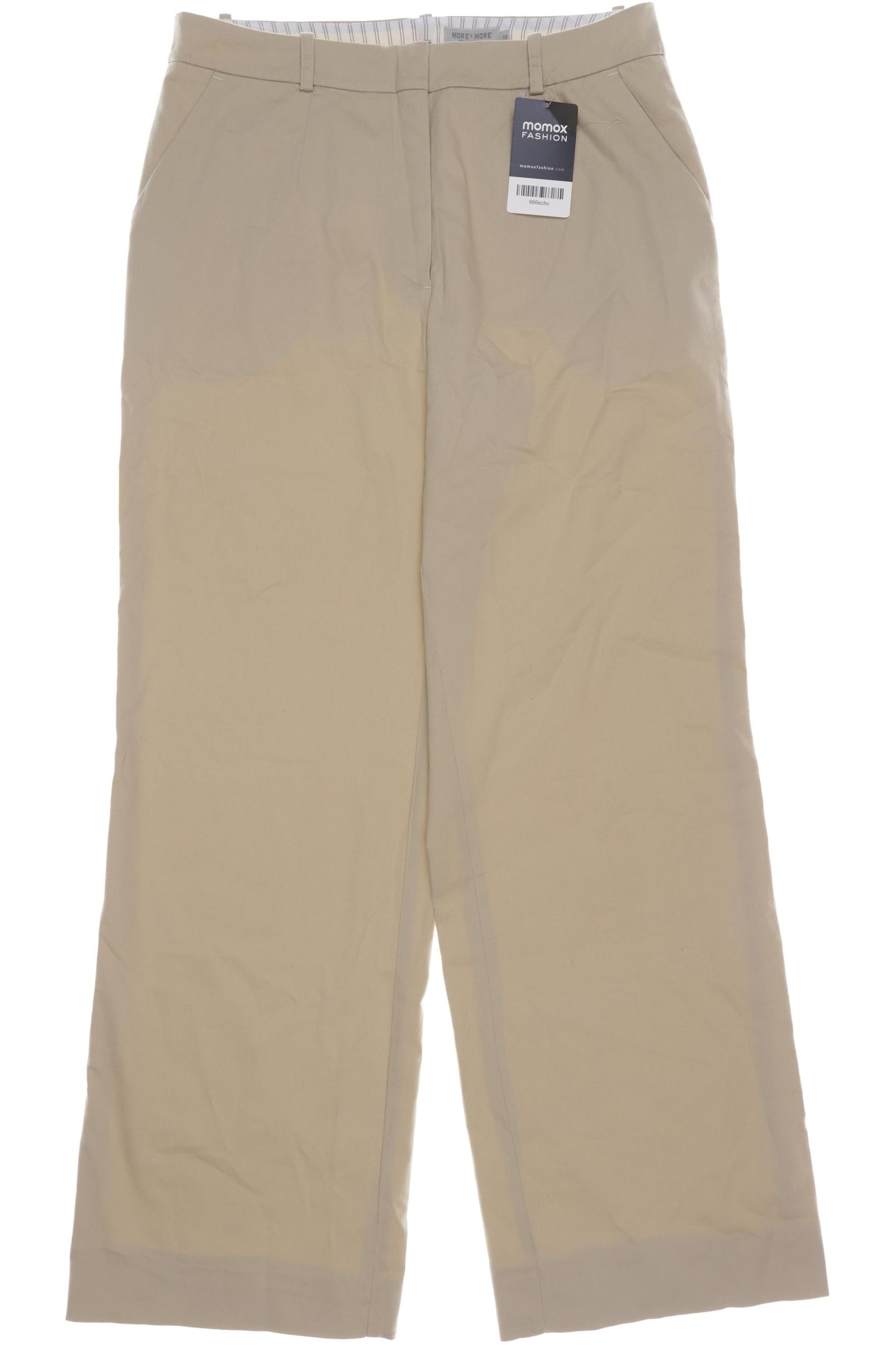 

More & More Damen Stoffhose, beige, Gr. 38