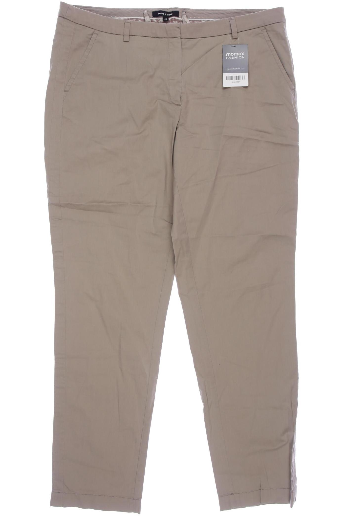 

More & More Damen Stoffhose, beige, Gr. 44