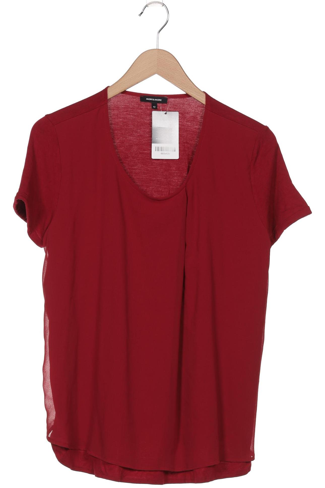 

More & More Damen T-Shirt, rot, Gr. 42