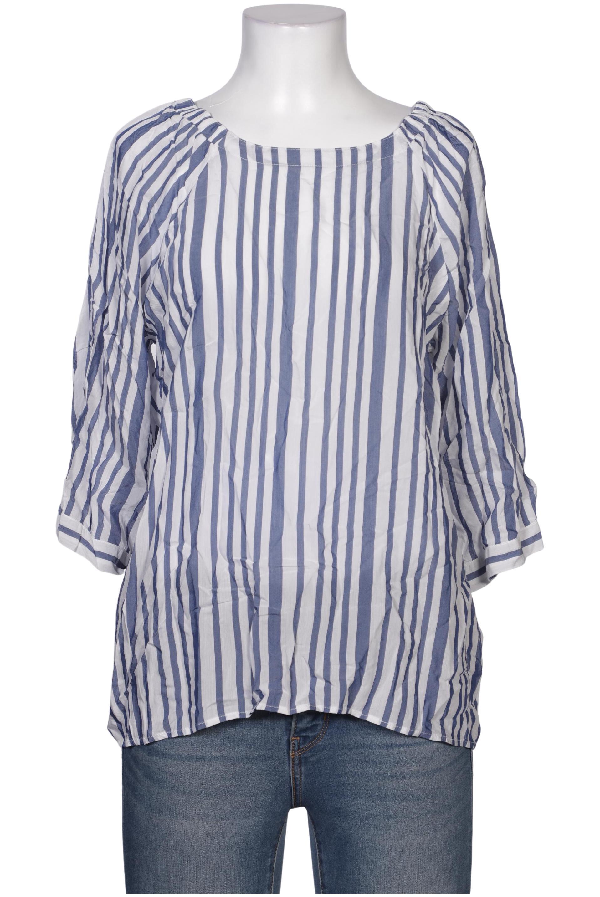 

More & More Damen Bluse, blau, Gr. 40