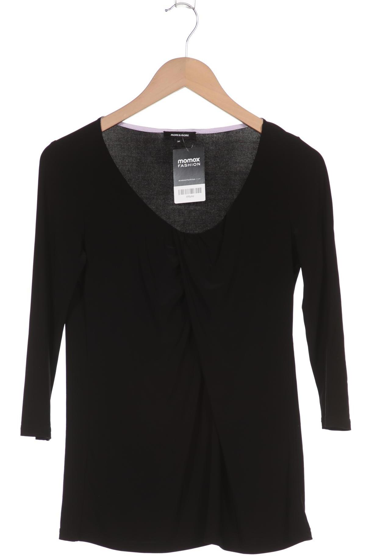 

More & More Damen Langarmshirt, schwarz