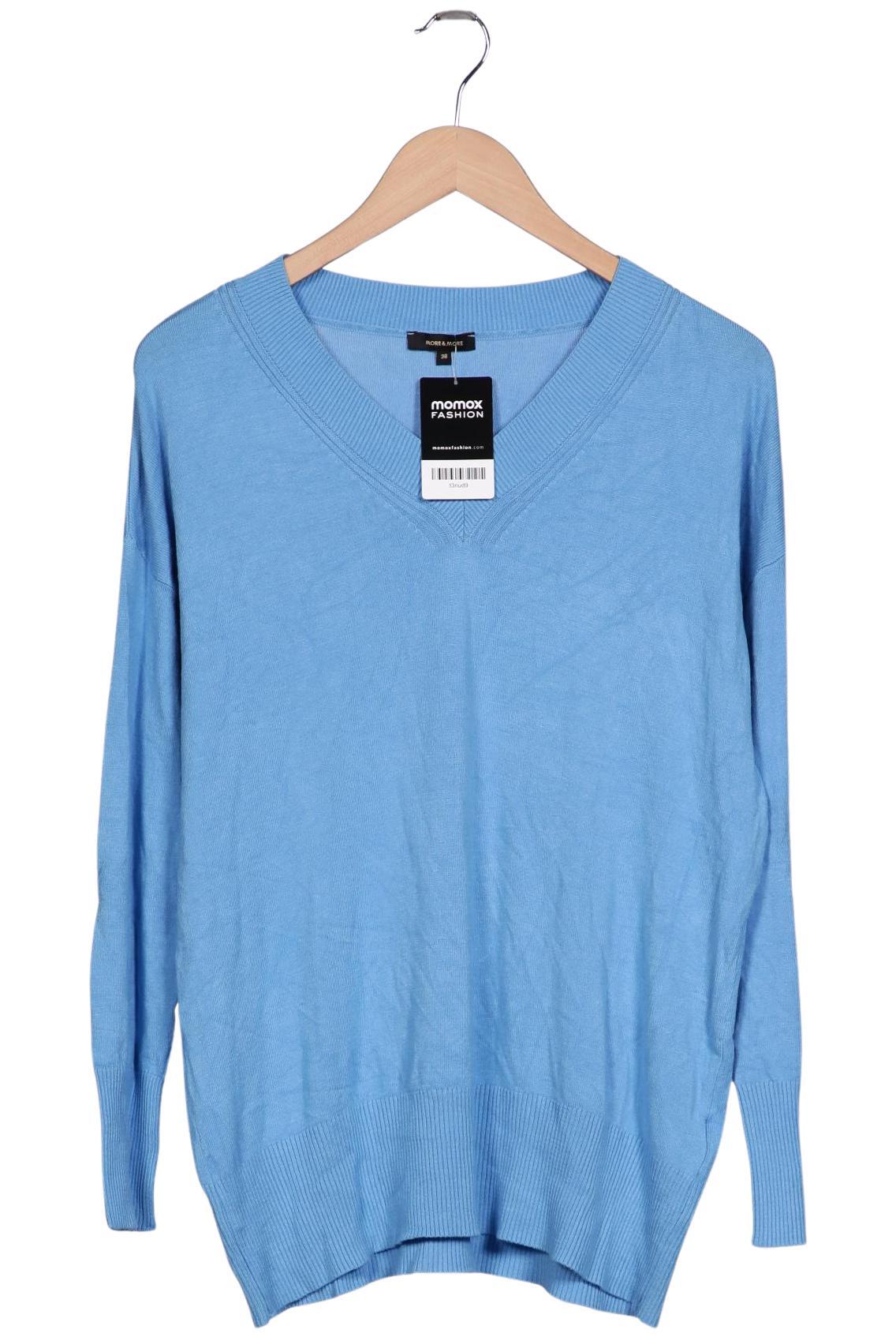 

More & More Damen Pullover, hellblau, Gr. 38
