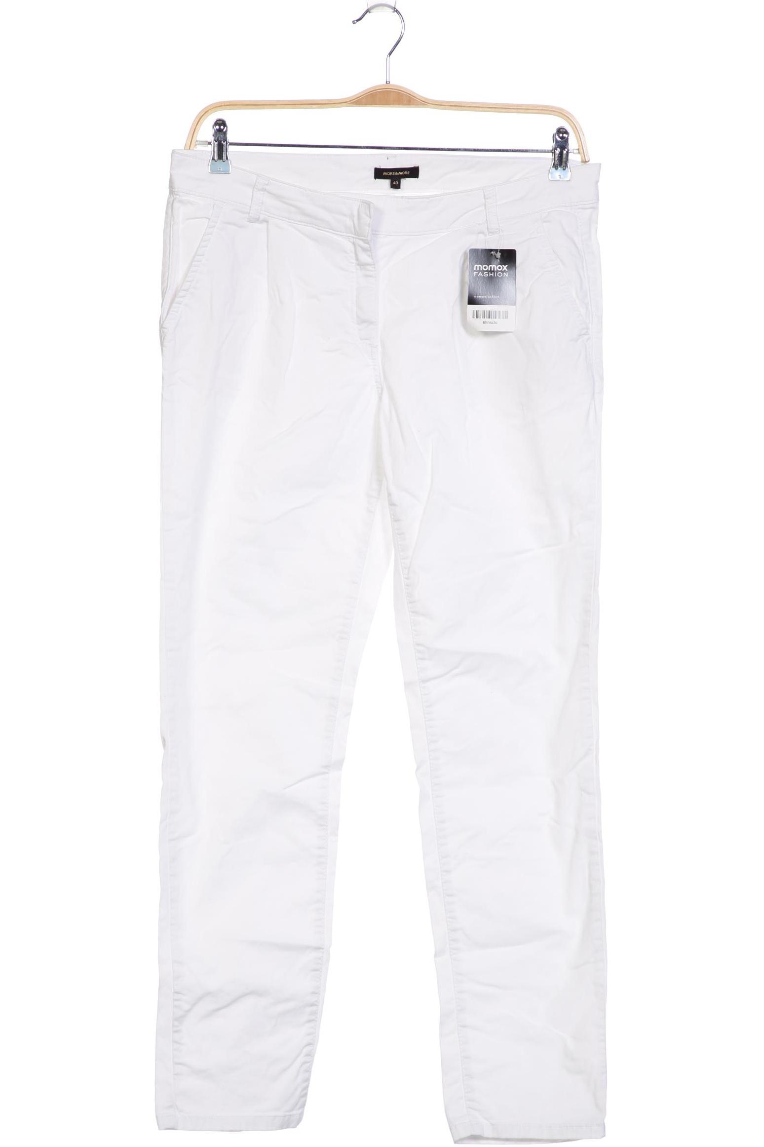 

More & More Damen Jeans, weiß, Gr. 40