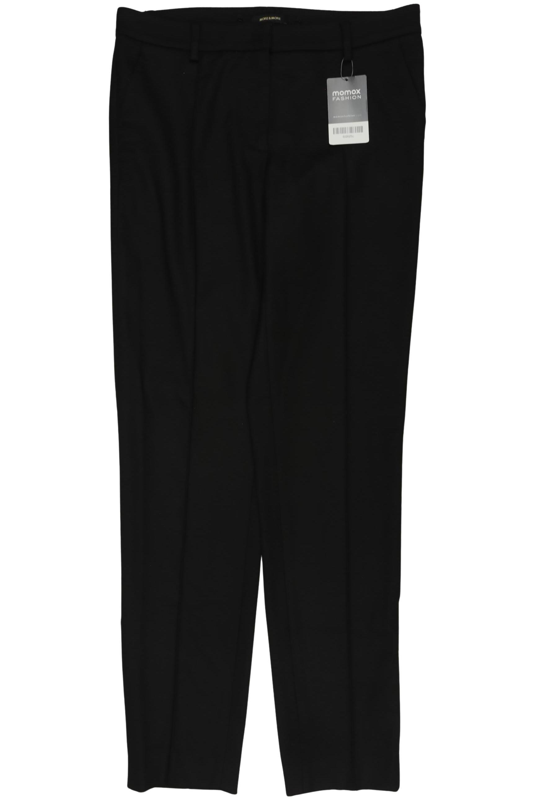 

More & More Damen Stoffhose, schwarz, Gr. 34
