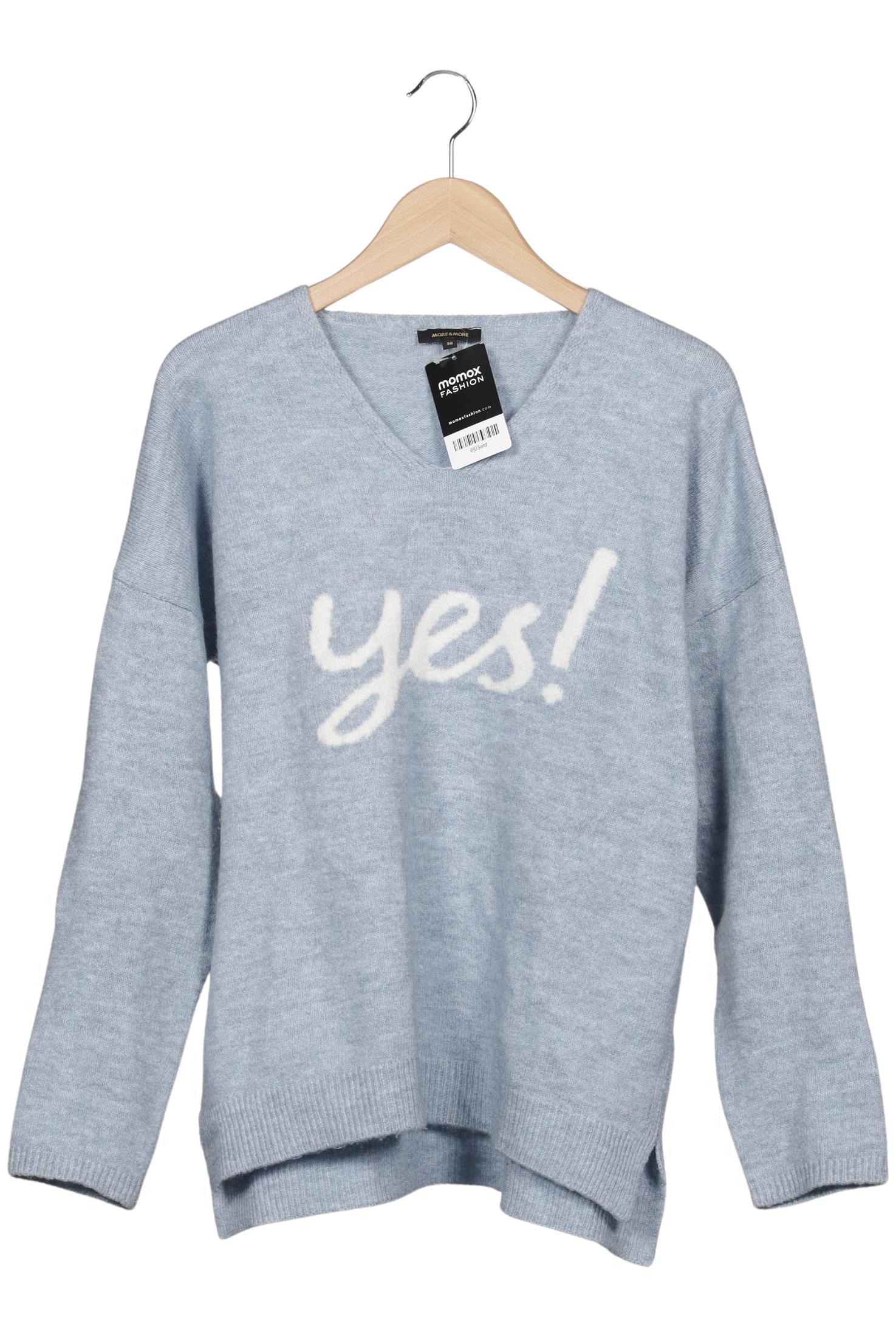 

More & More Damen Pullover, hellblau, Gr. 38