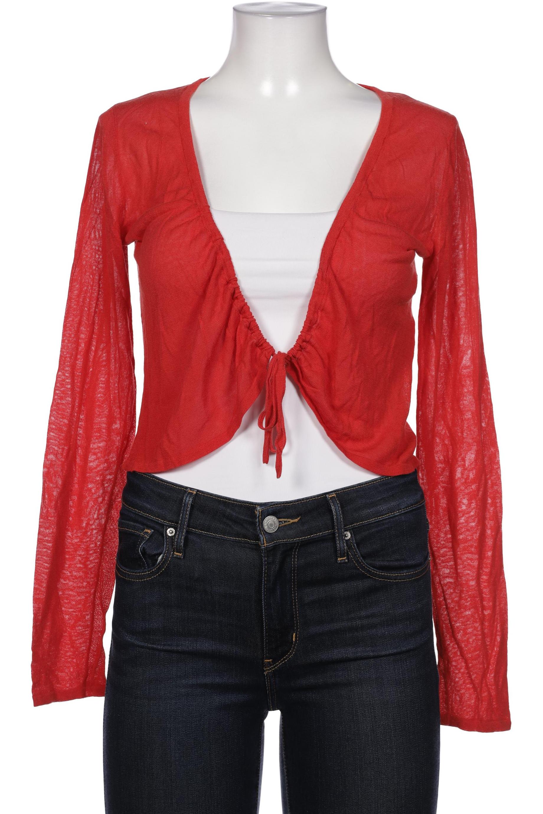 

More & More Damen Strickjacke, rot, Gr. 38