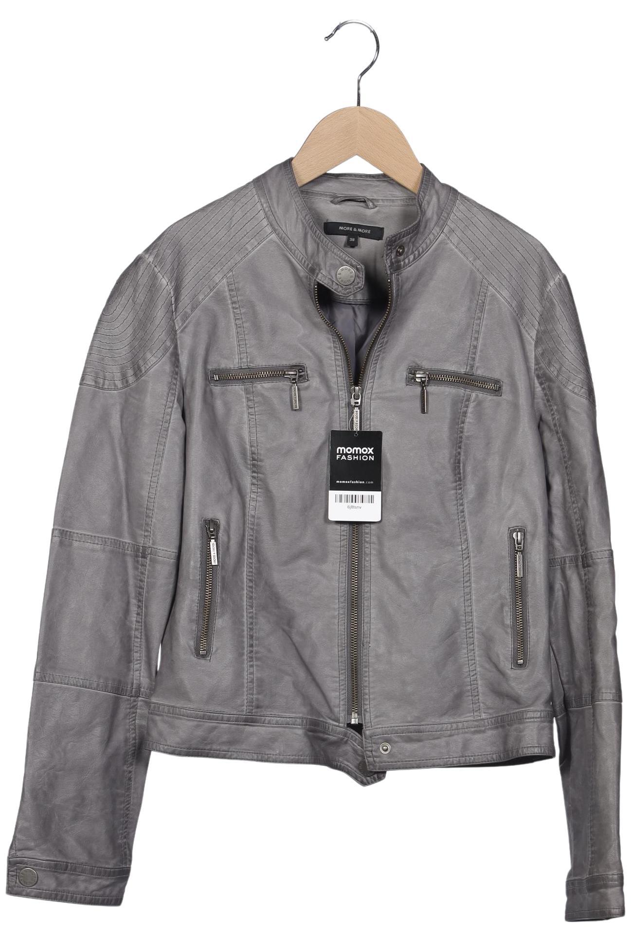 

More & More Damen Jacke, grau, Gr. 38