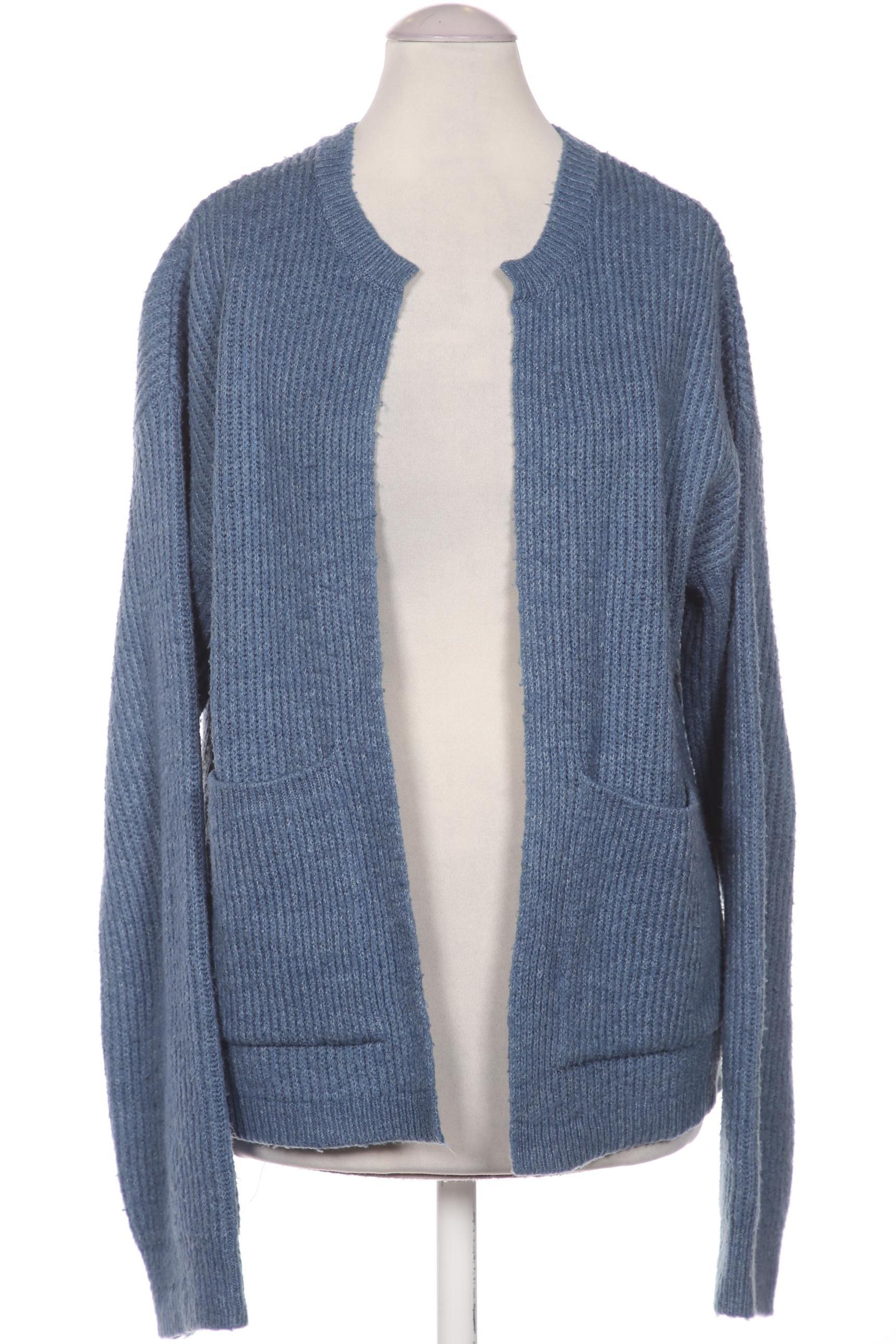 

More & More Damen Strickjacke, blau, Gr. 36