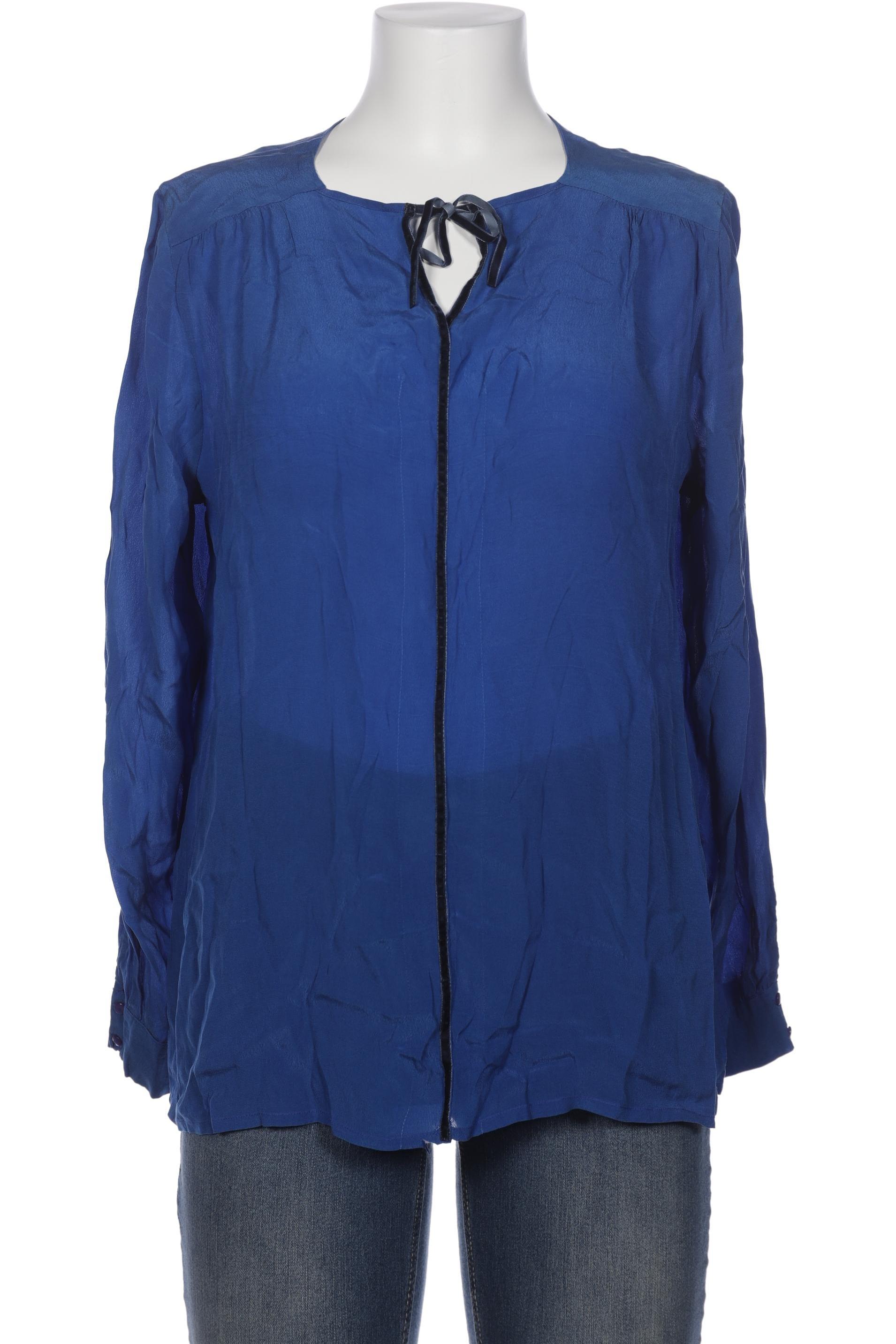 

More & More Damen Bluse, blau, Gr. 38