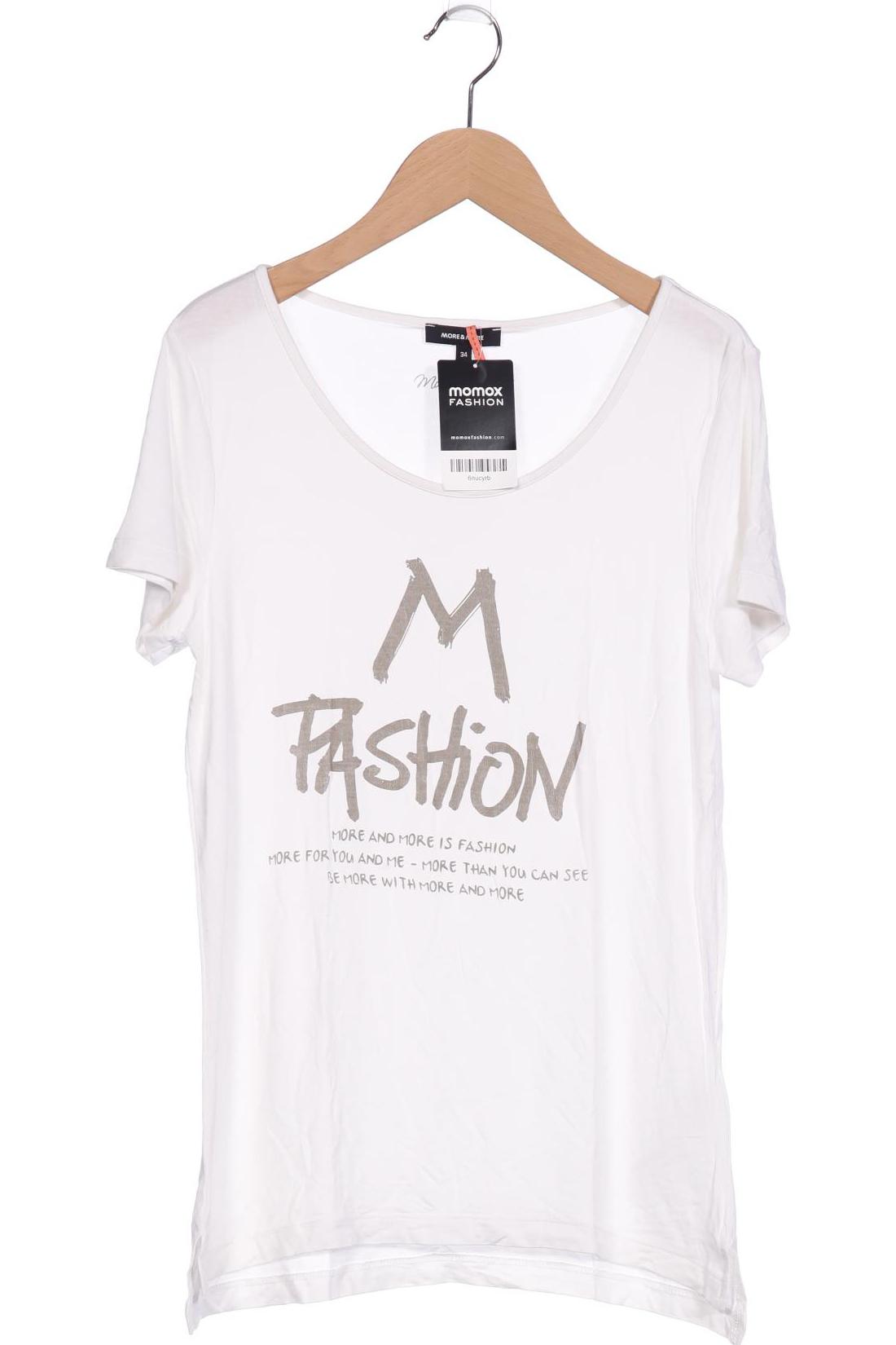 

More & More Damen T-Shirt, weiß, Gr. 34
