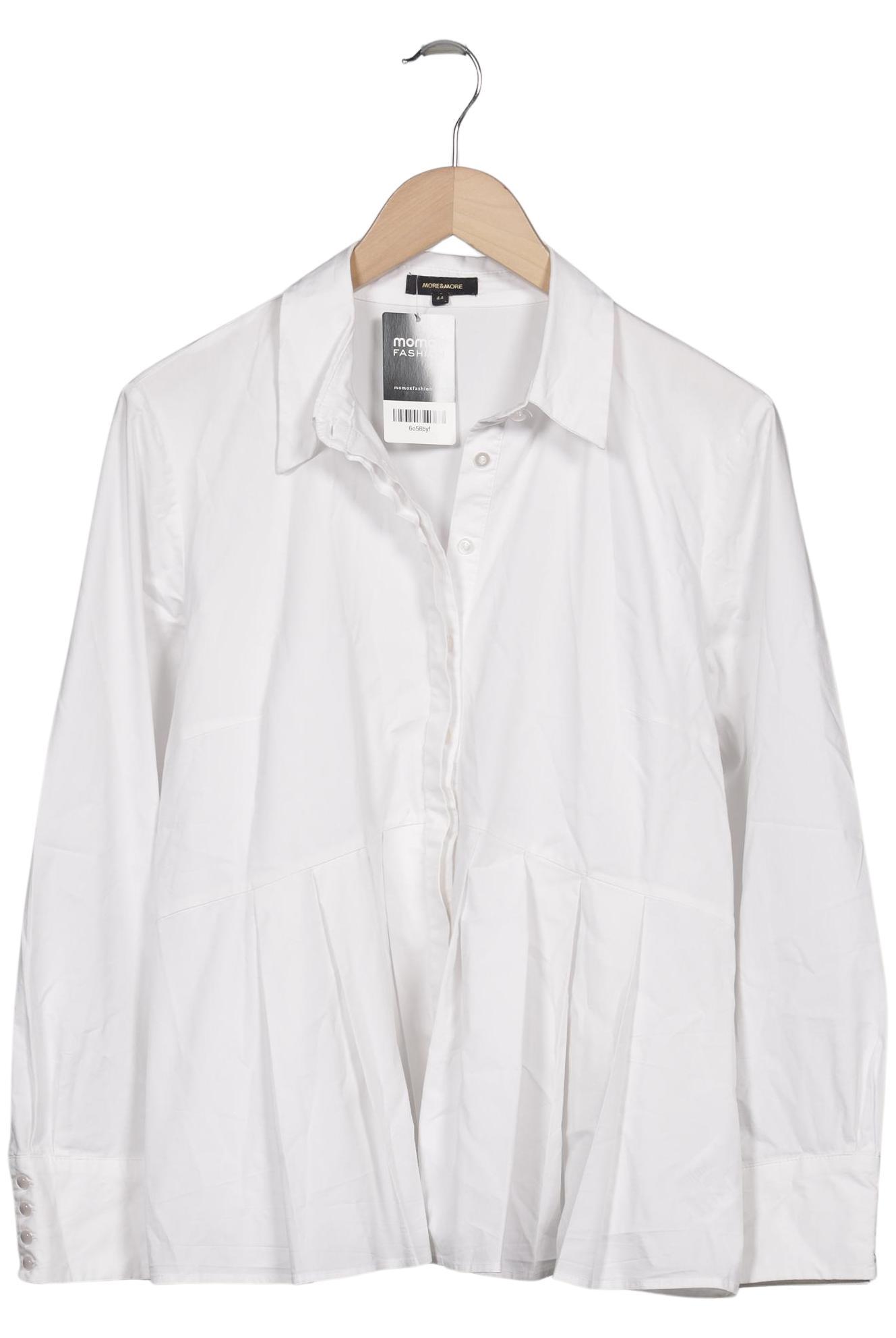 

More & More Damen Bluse, weiß, Gr. 44
