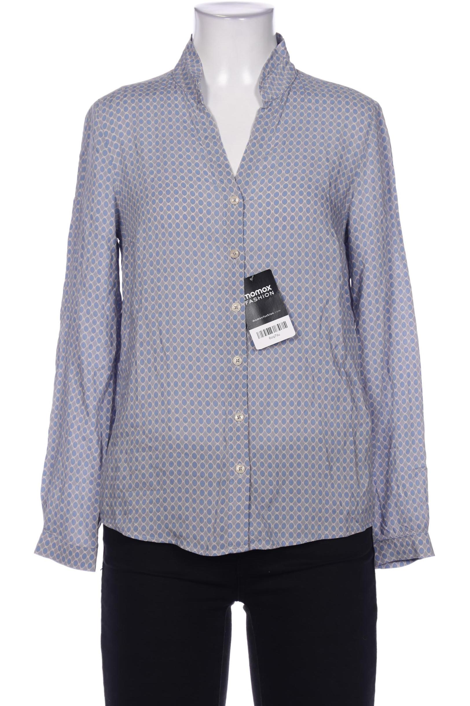 

More & More Damen Bluse, blau, Gr. 34