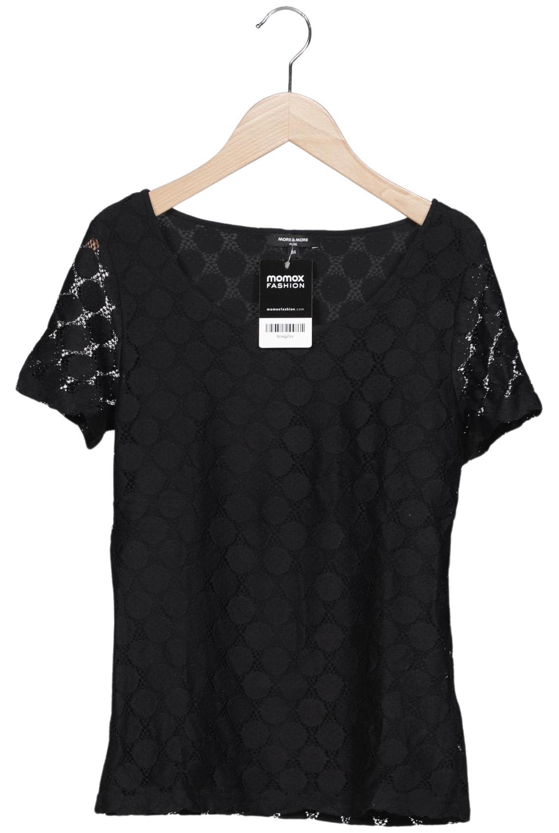 

More & More Damen T-Shirt, schwarz, Gr. 34