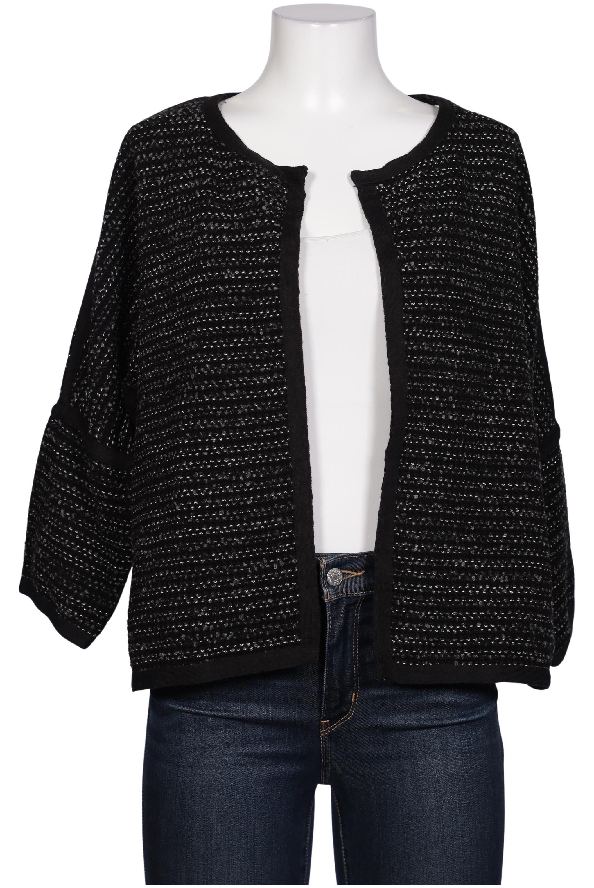 

More & More Damen Strickjacke, schwarz, Gr. 40