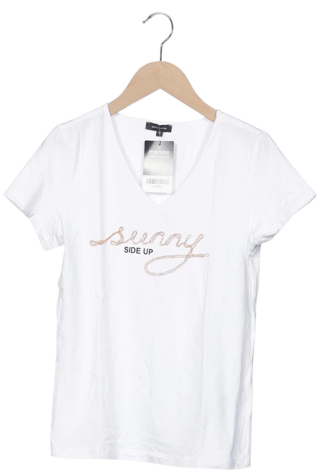 

More & More Damen T-Shirt, weiß, Gr. 34
