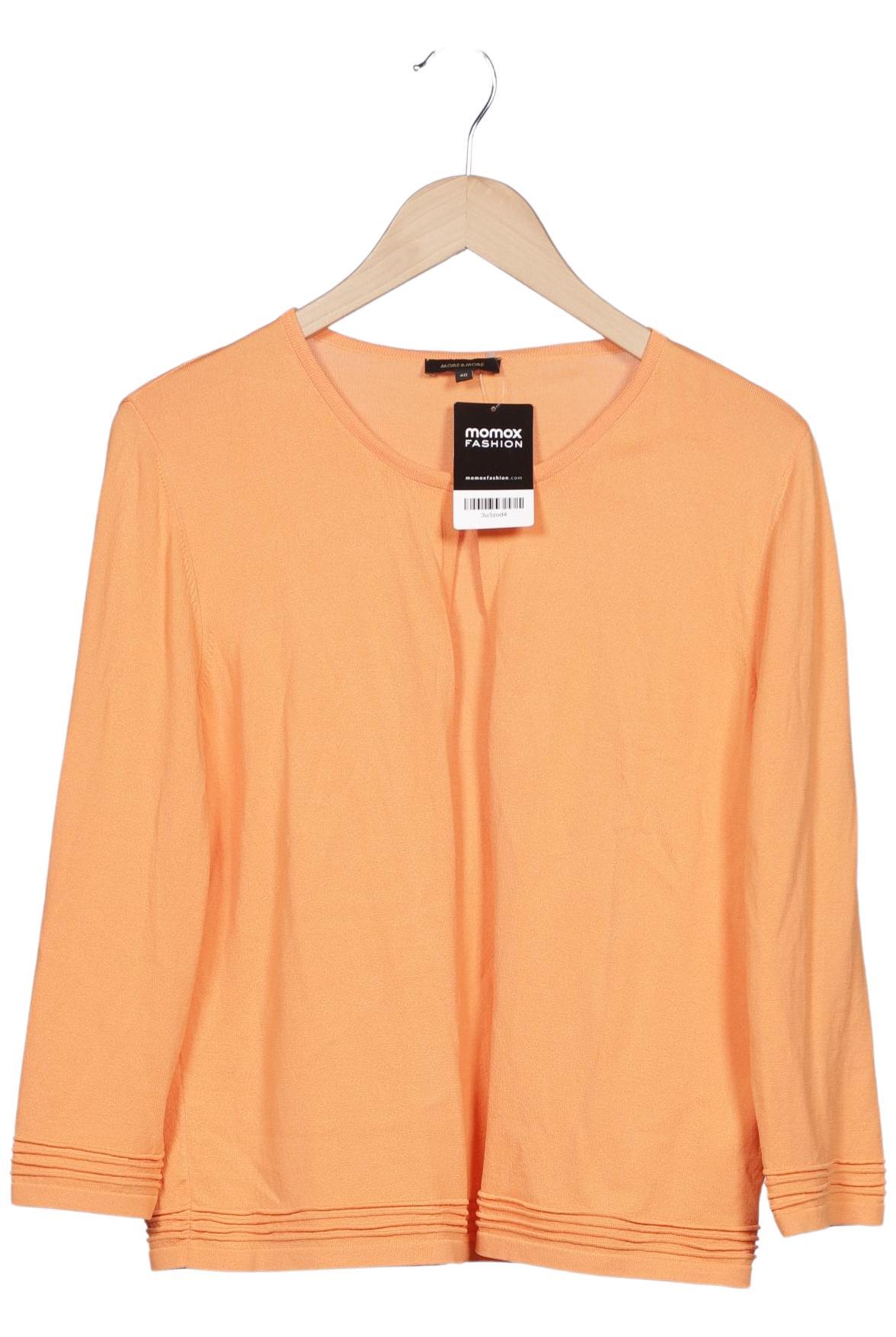 

More & More Damen Strickjacke, orange, Gr. 40