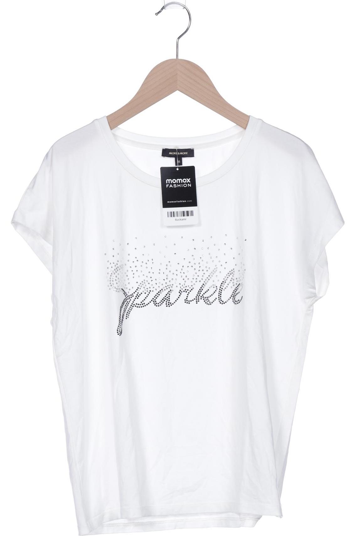 

More & More Damen T-Shirt, weiß, Gr. 36