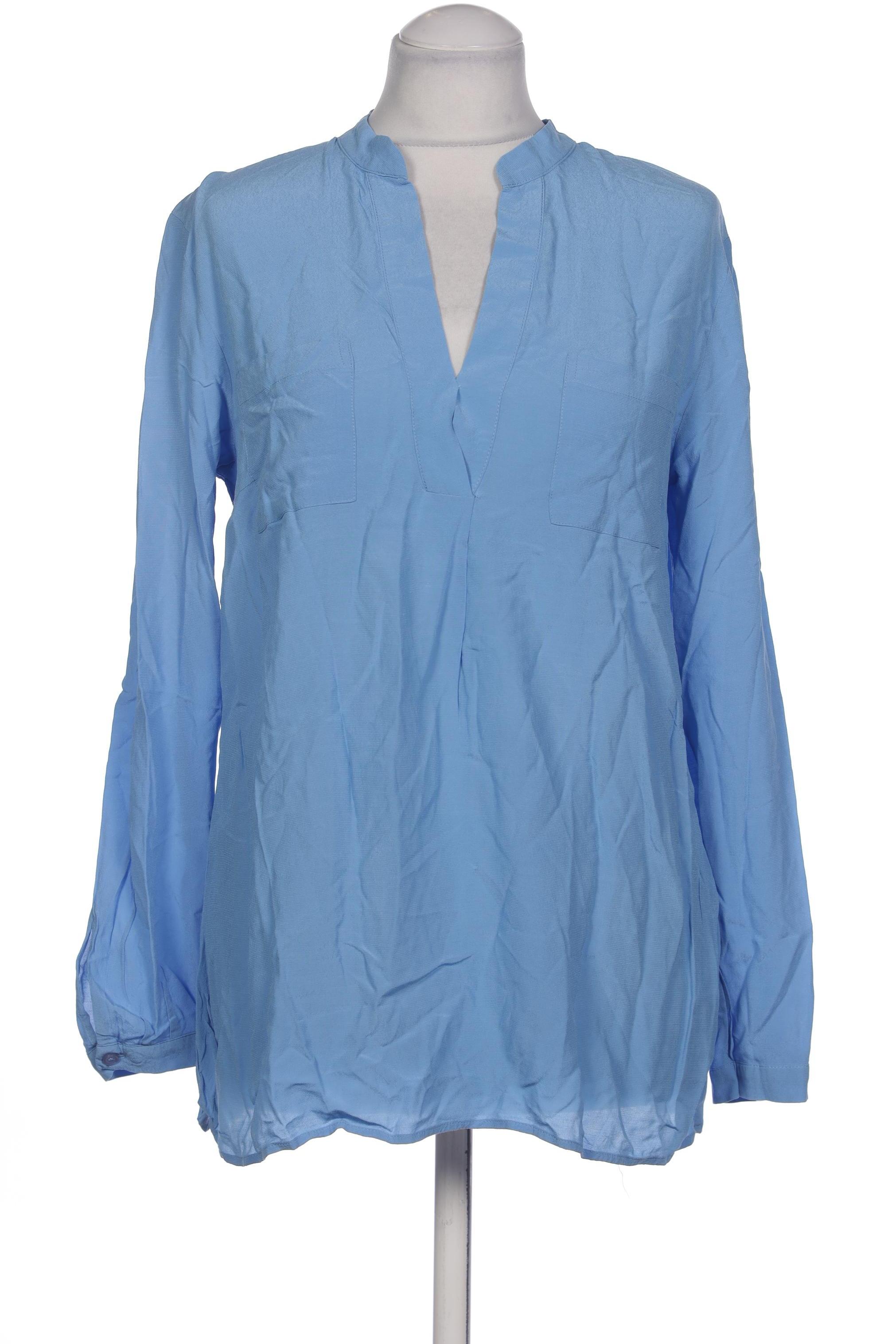 

More & More Damen Bluse, blau, Gr. 38