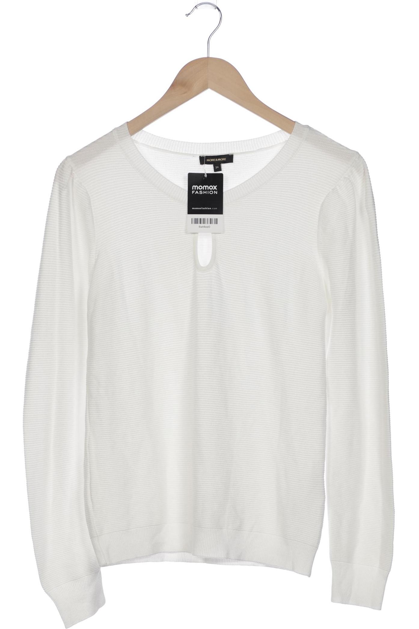 

More & More Damen Pullover, weiß