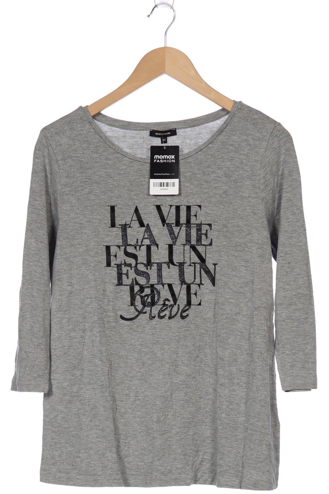 

More & More Damen Langarmshirt, grau