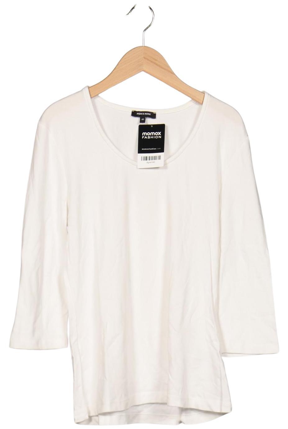 

More & More Damen T-Shirt, weiß, Gr. 40