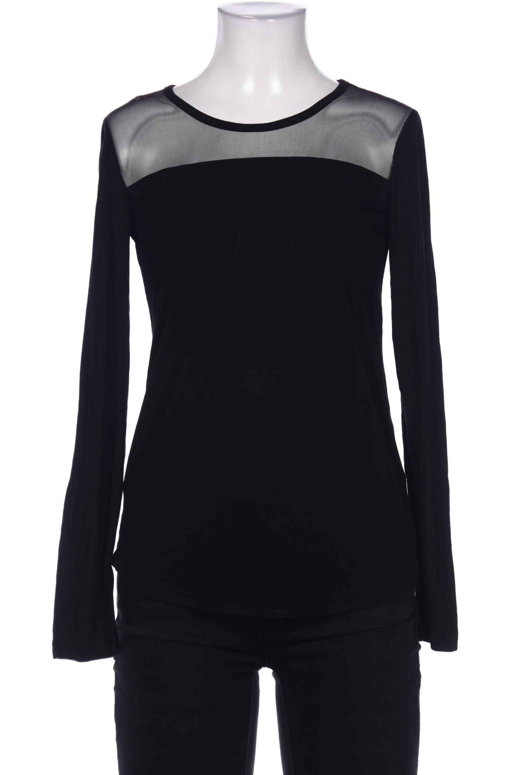 

More & More Damen Langarmshirt, schwarz, Gr. 34