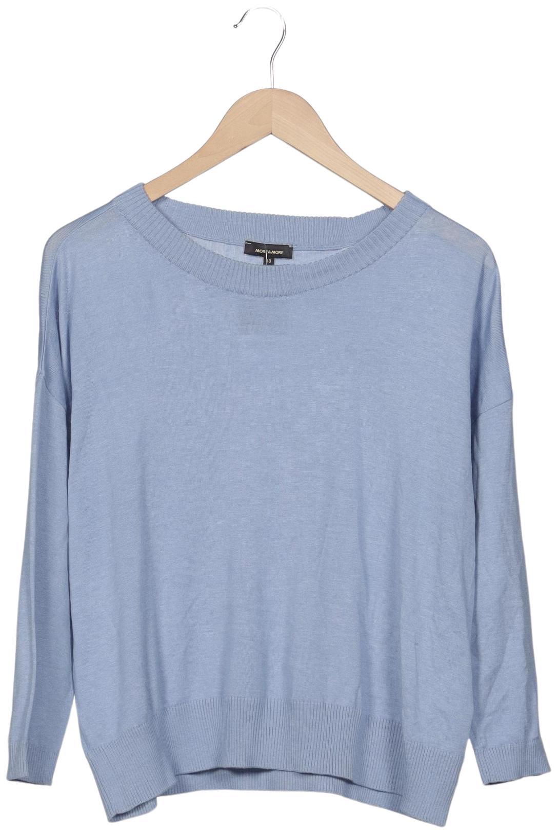 

More & More Damen Pullover, hellblau, Gr. 40